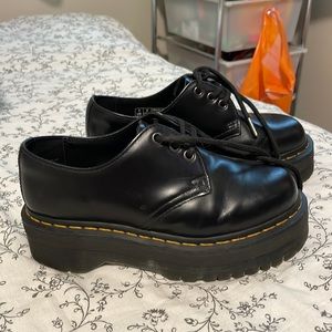 Dr Martens Leather Platform